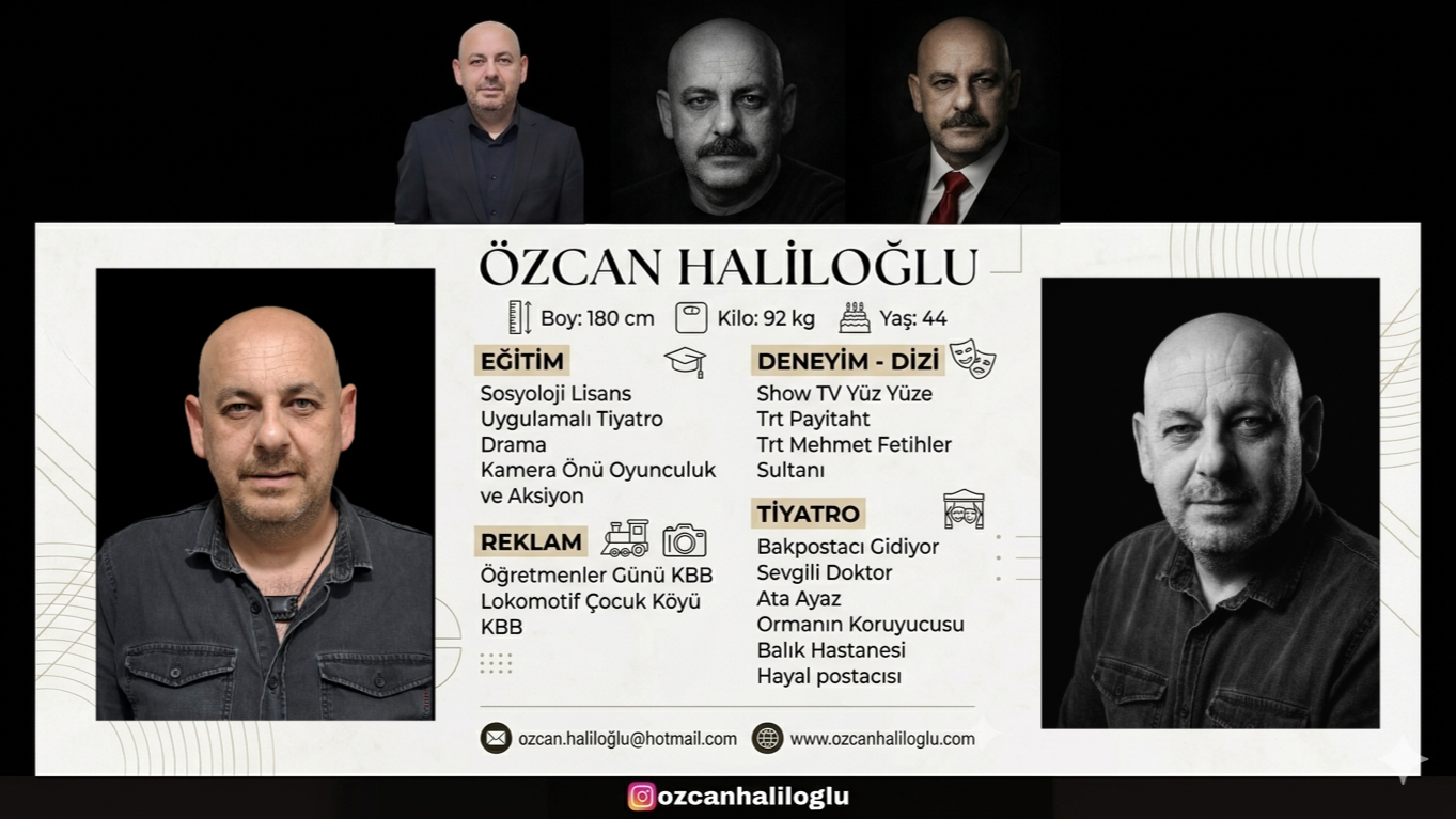 Özcan Haliloğlu Tanıtım